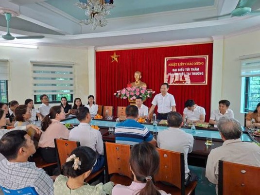Khoa Khoa học Cơ bản - Trường Cao đẳng Công nghiệp Thanh Hóa  Tổ chức Hội nghị tổng kết công tác giảng dạy và ôn tập chuẩn bị cho kỳ thi tốt nghiệp THPT năm 2025