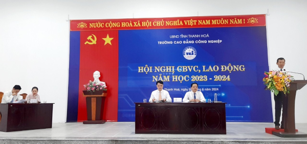 Hội nghị Cán bộ viên chức, lao động năm 2024