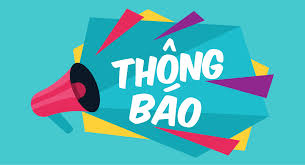 THÔNG BÁO SỐ 01