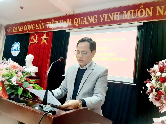 Hội nghị tổng kết công tác đảng năm 2024 và phương hướng nhiệm vụ năm 2025