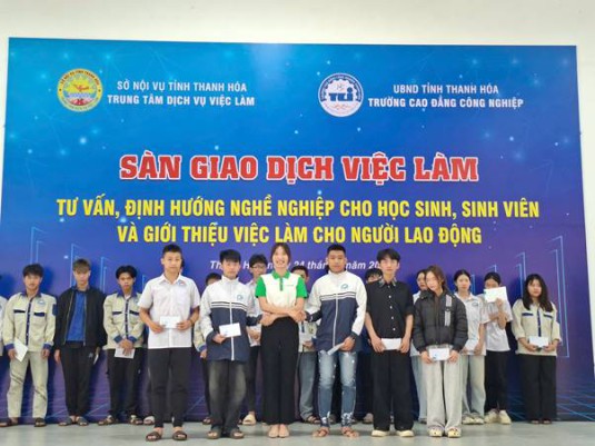Sàn giao dịch việc làm 2026  Mở rộng cơ hội – Kết nối thành công tại Trường Cao đẳng Công nghiệp Thanh Hóa