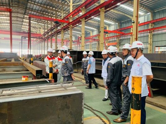 Tăng cường gắn kết doanh nghiệp – Khảo sát thực tế tại Công ty Cổ phần Cơ khí Chế tạo Đại Dũng Nghi Sơn